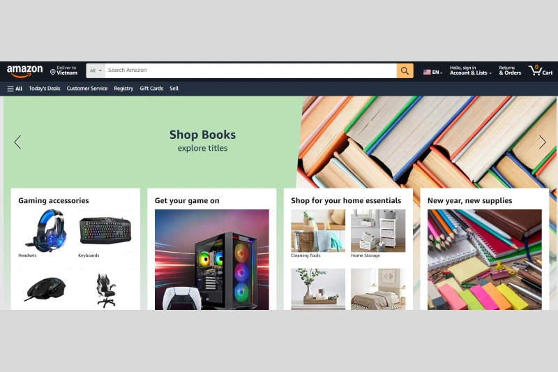 Amazon is a leading eCommerce platform for selling products worldwide Amazon is a leading eCommerce platform for selling products worldwide