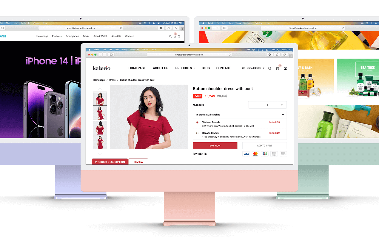 GoWEB Suitable for many businesses